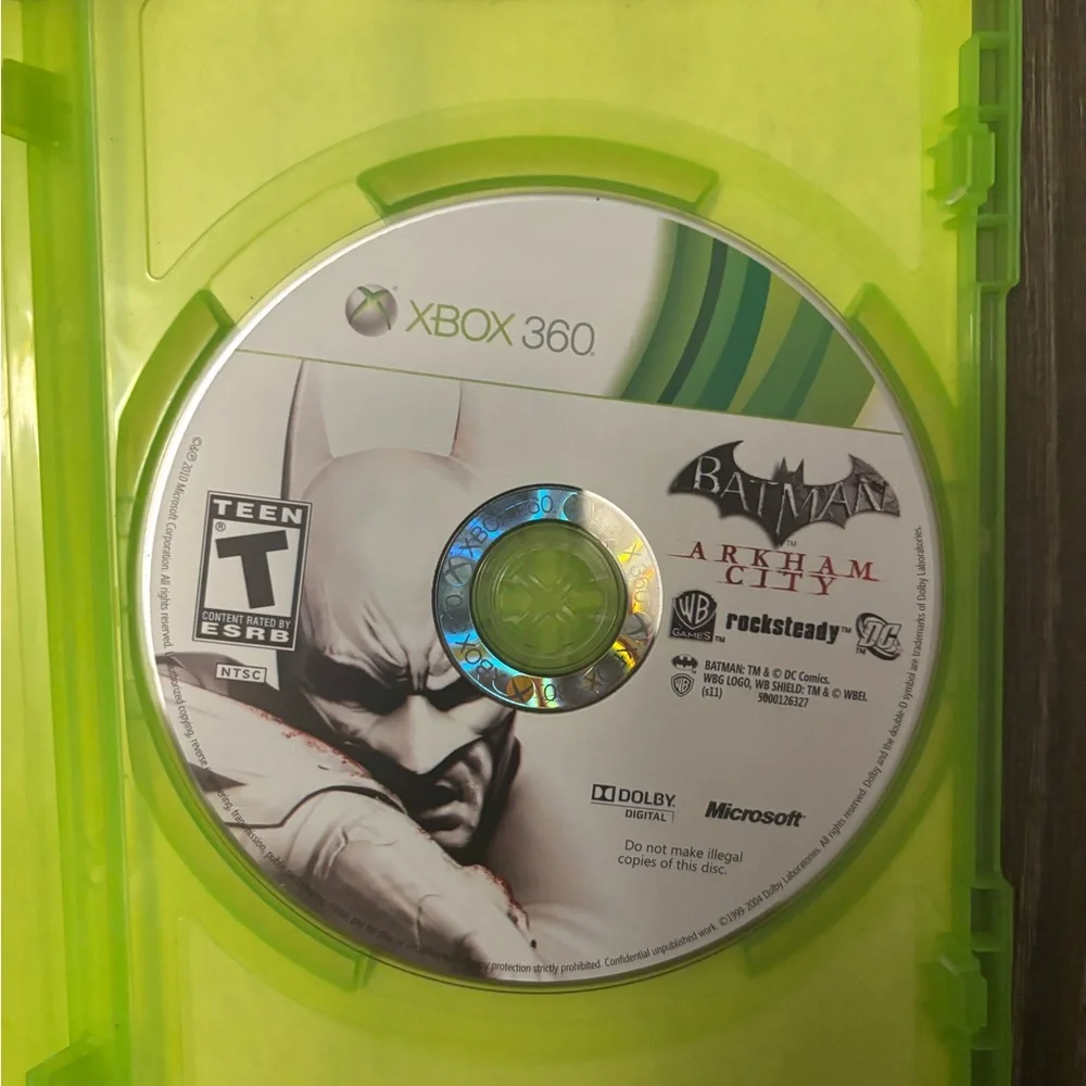 Microsoft Xbox 360 Batman: Arkham City - White Disc